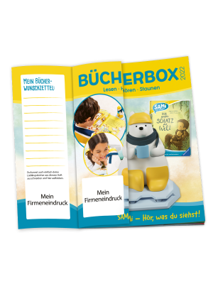 Bücherbox-Basis-Umhefter (mit s/w-Eindruck)